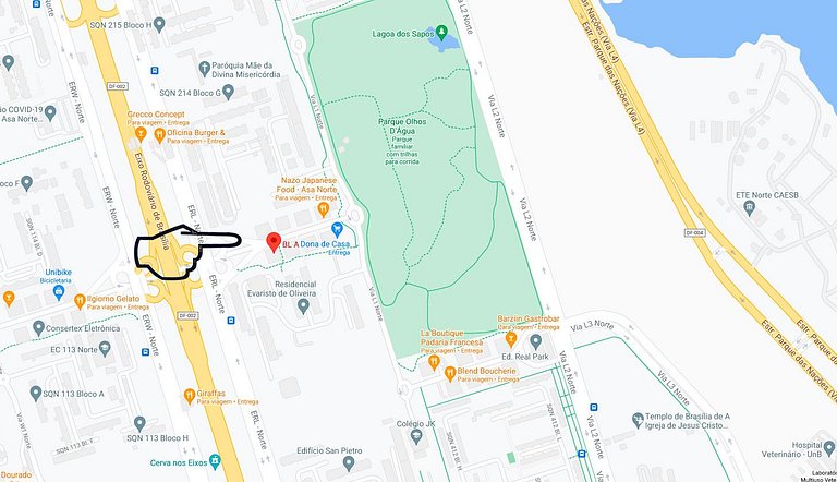 Apto Asa Norte Parque Olhos D´água