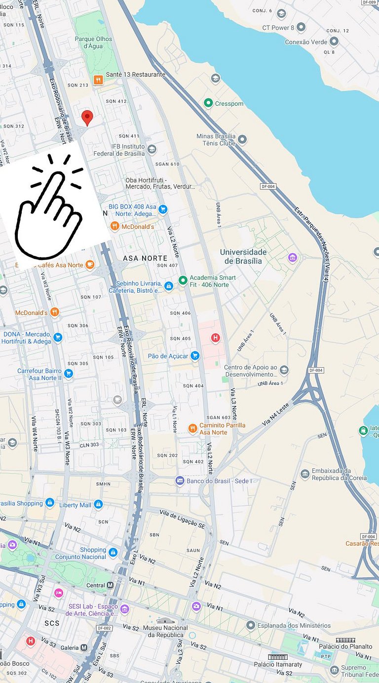 Estúdio Dengo Asa Norte CLN 212