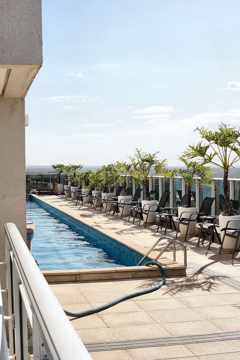 Murano 203 apto 1 quarto Noroeste com piscina